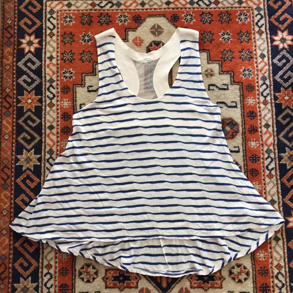 Anthropologie Mariona Gen Mesh Razorback Tank